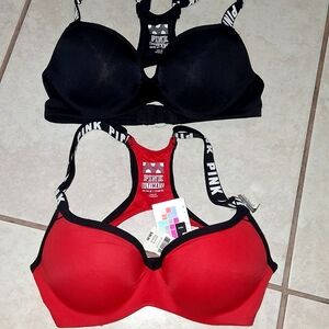 Victoria Secret Pink Ultimate Push Up Sports Bra I